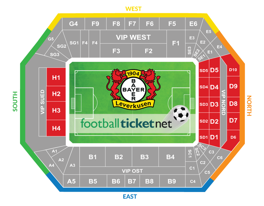 Bayer Leverkusen vs Bayern Munich 02/02/2019 Football Ticket Net