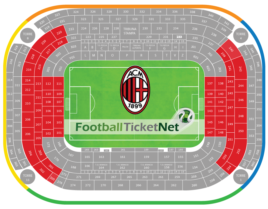 AC Milan vs Inter Milan 17/03/2019 Football Ticket Net