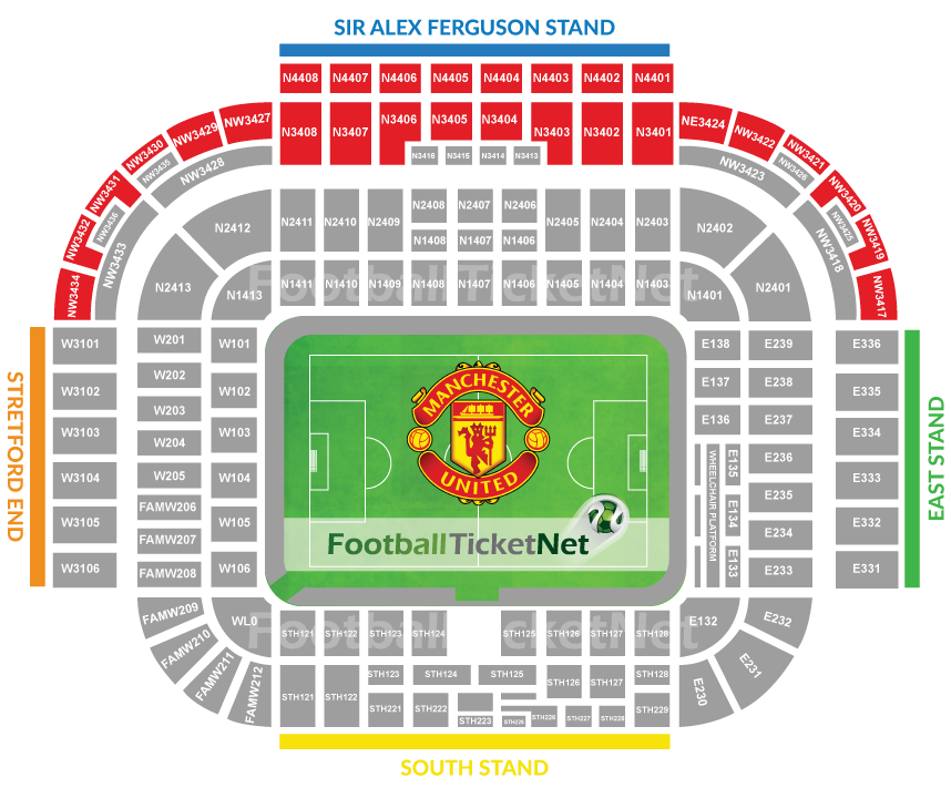 Manchester United vs Everton 28/10/2018 | Football Ticket Net