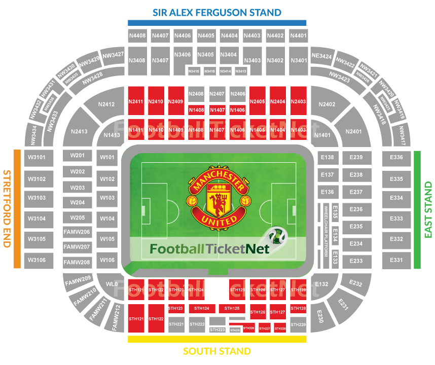 Manchester United vs Arsenal 04/12/2018 | Football Ticket Net