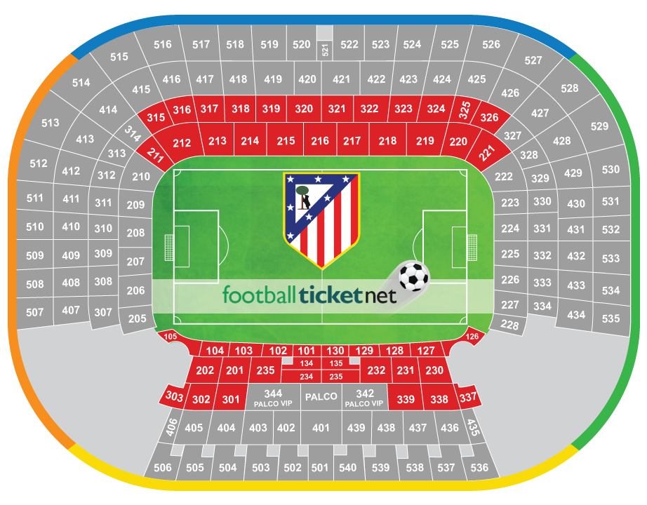Atletico Madrid vs Athletic Bilbao 21/05/2017 Football Ticket Net