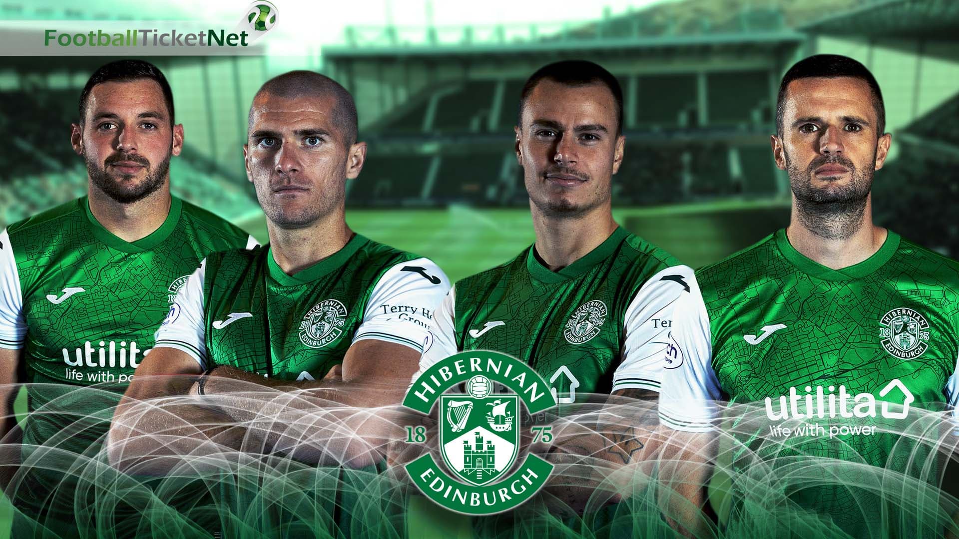 Hibernian football match atmosphere