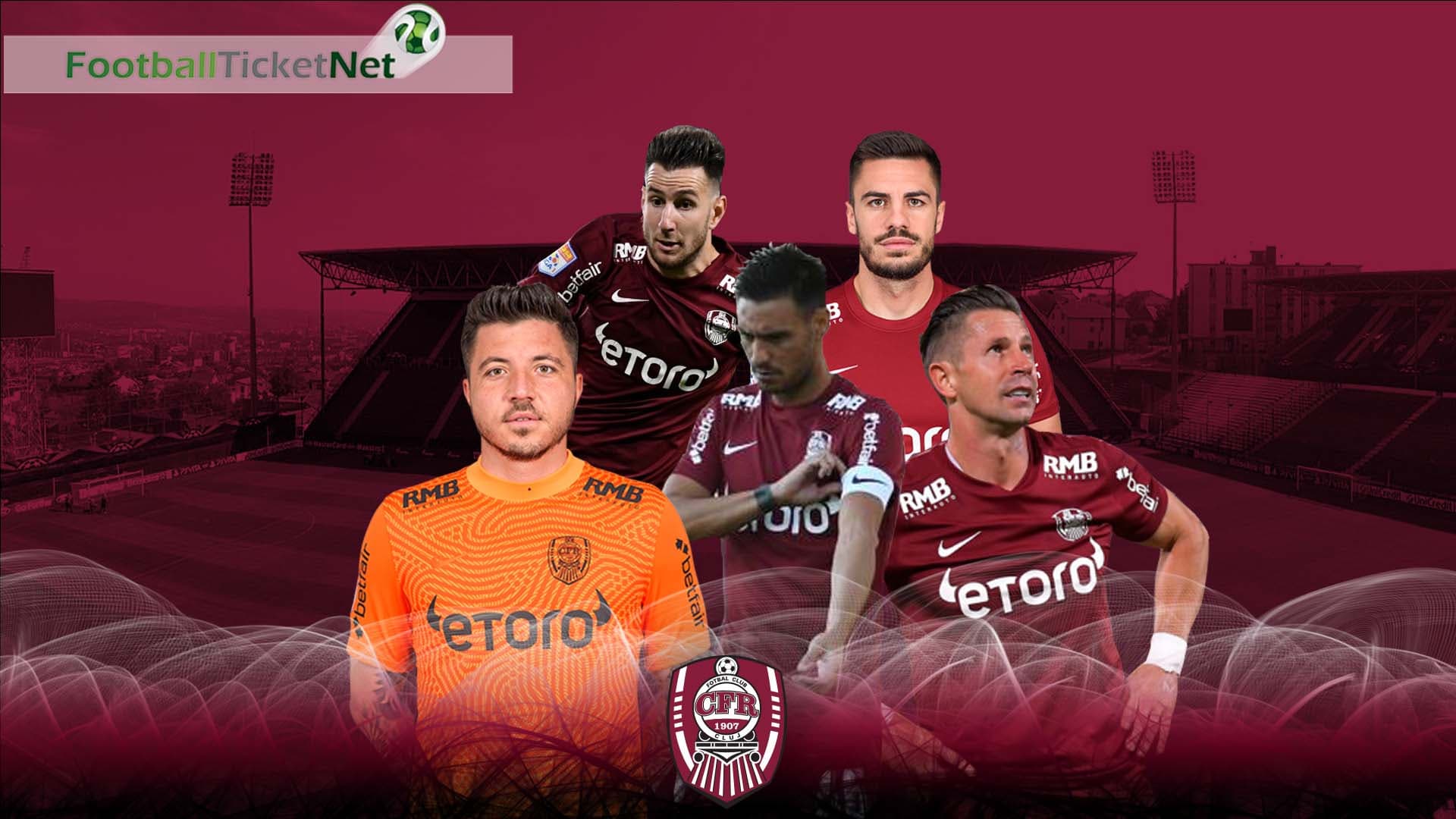 CFR Cluj football match atmosphere