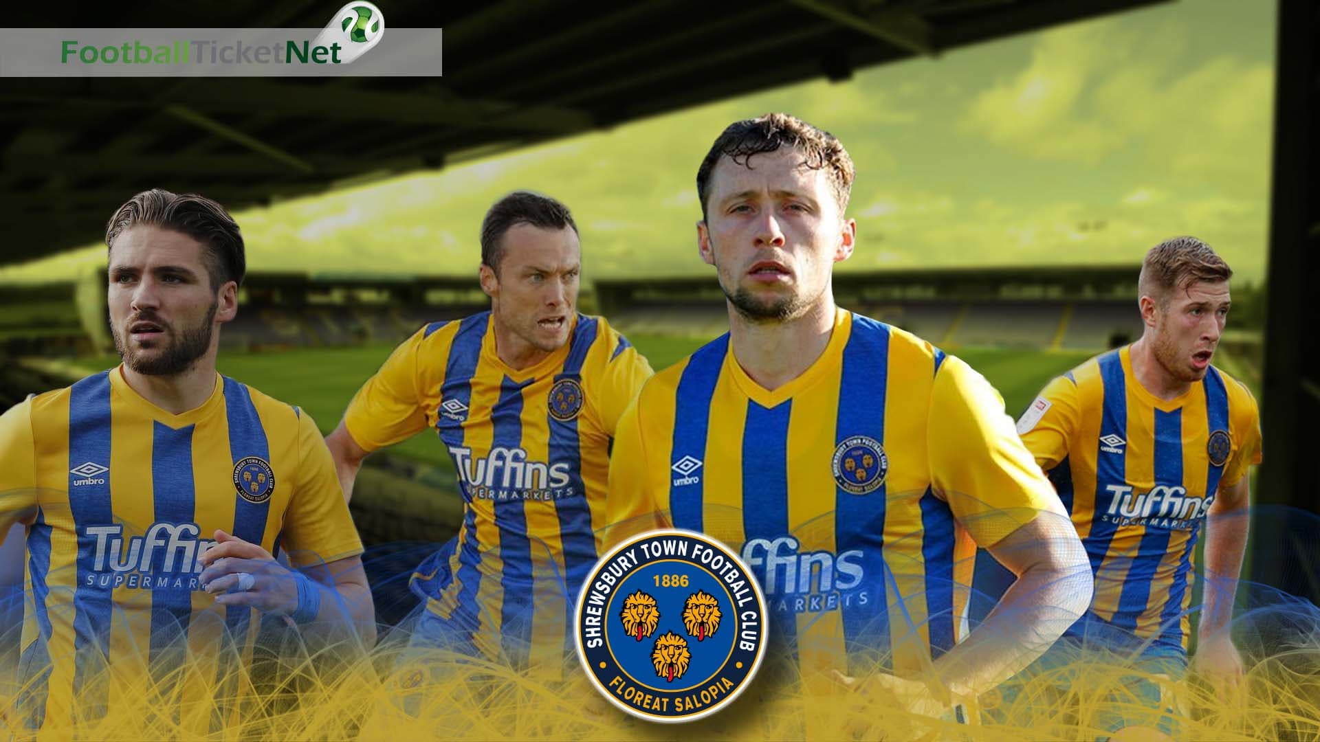 Shrewsbury Town football match atmosphere