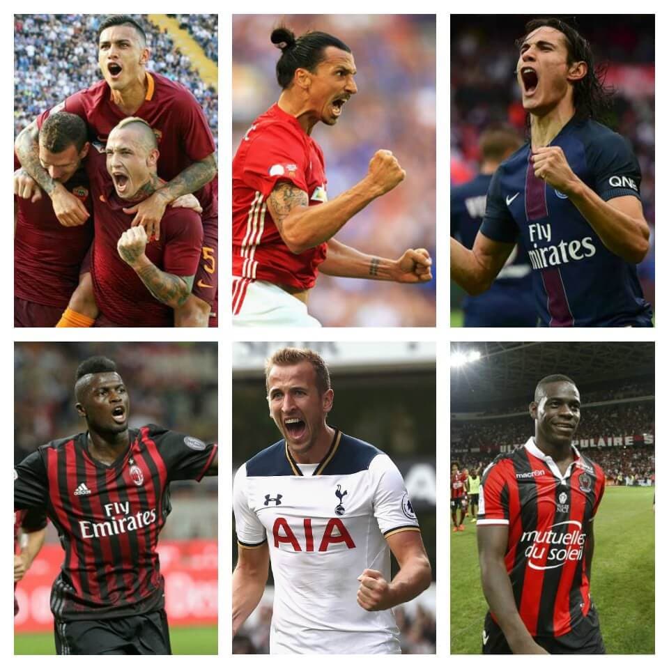 Paris Saint-Germain players during a Ligue 1 match