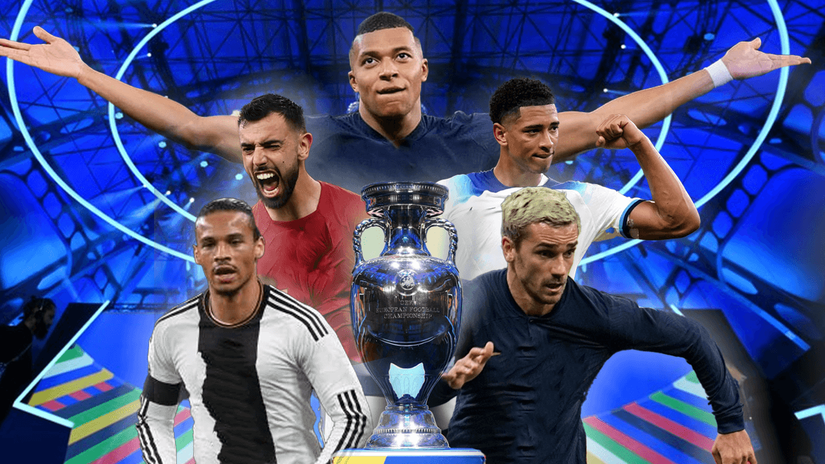 Euro 2028 host nation stadium with fans