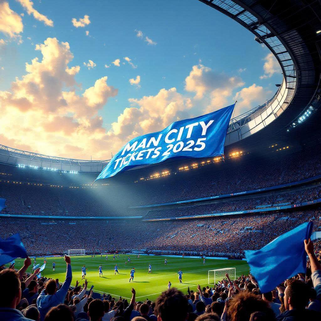 Manchester City's Etihad Stadium on a matchday