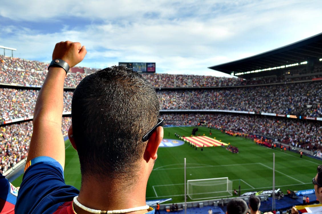 FC Barcelona and Real Madrid players in El Clásico