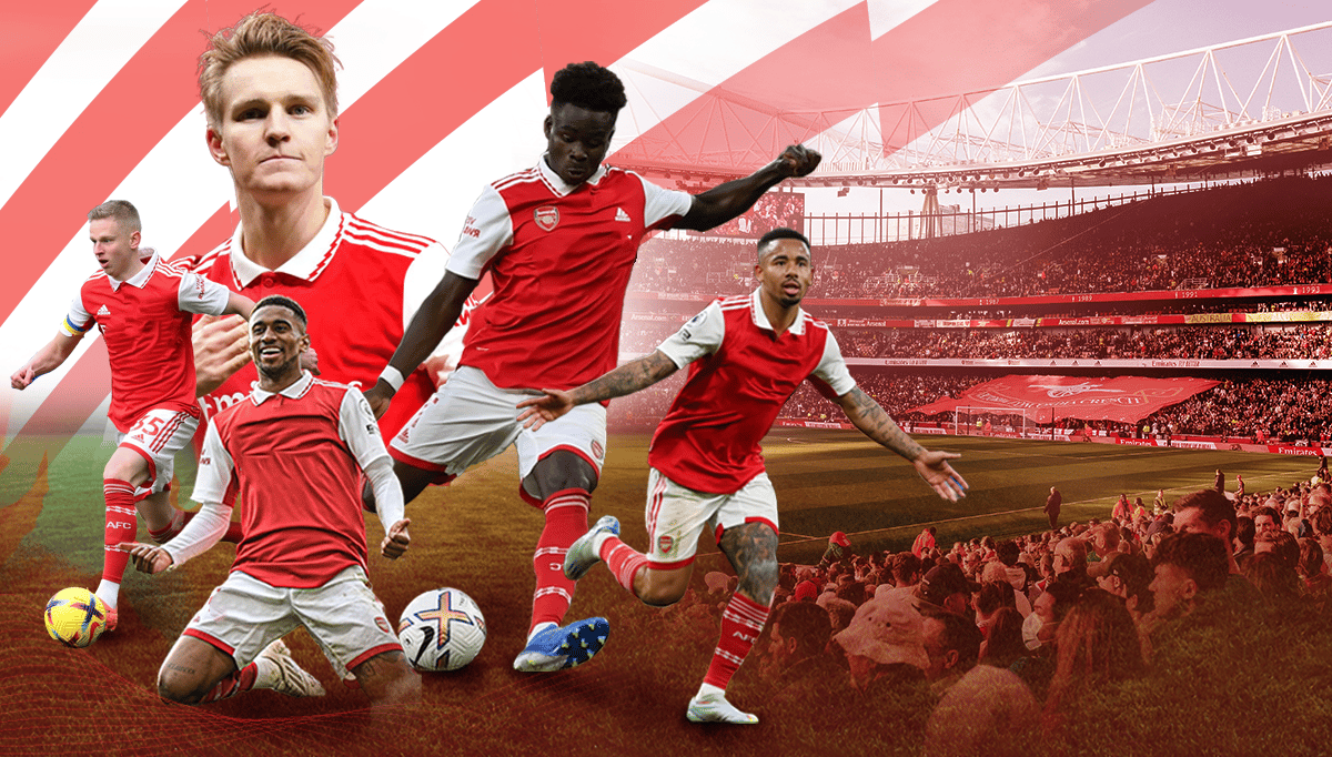 Arsenal's Emirates Stadium on a matchday