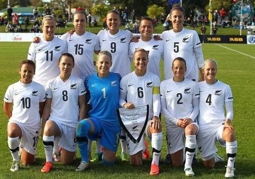New Zealand (Women) football match atmosphere