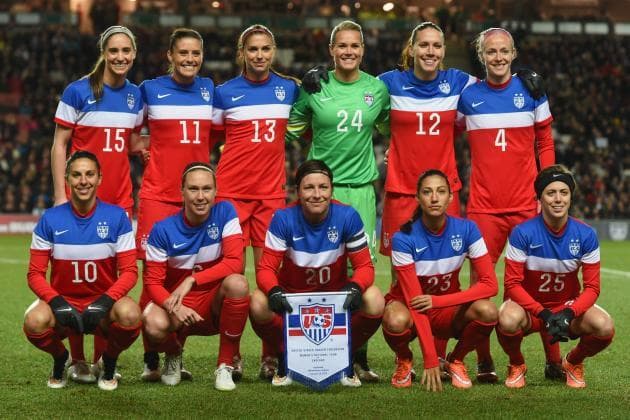 United States (Women) football match atmosphere
