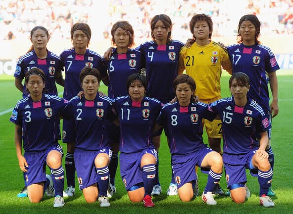 Japan (Women) football match atmosphere