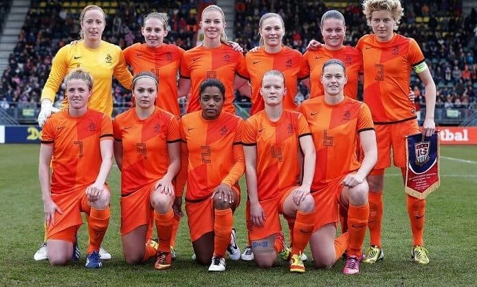 Netherlands (Women) football match atmosphere
