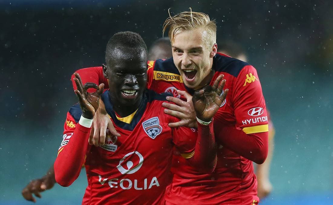Adelaide United FC football match atmosphere