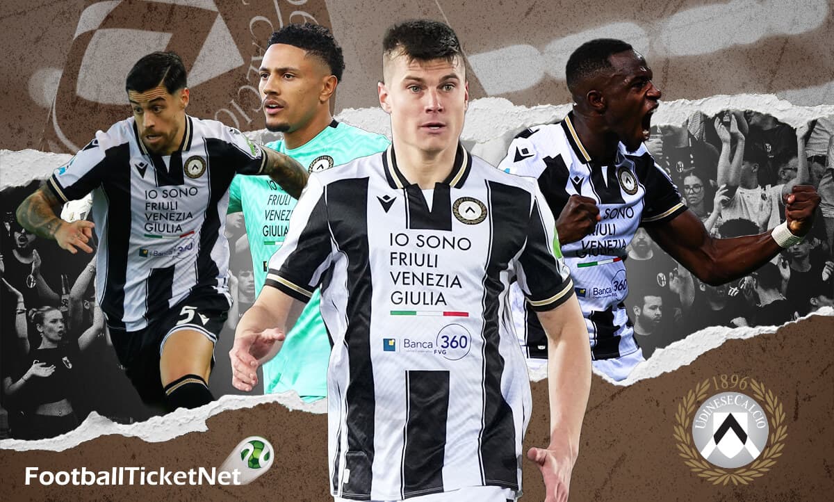 Stemning til en Udinese-fodboldkamp