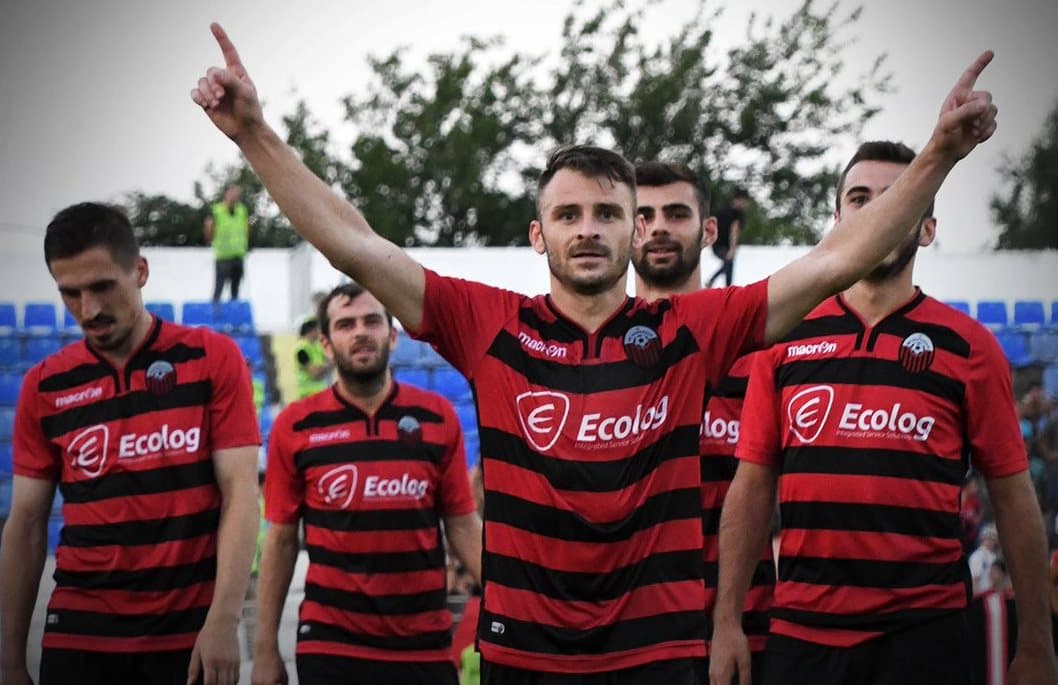Shkendija Tetovo football match atmosphere