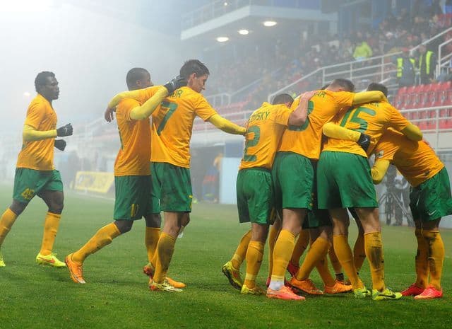 MSK Zilina football match atmosphere