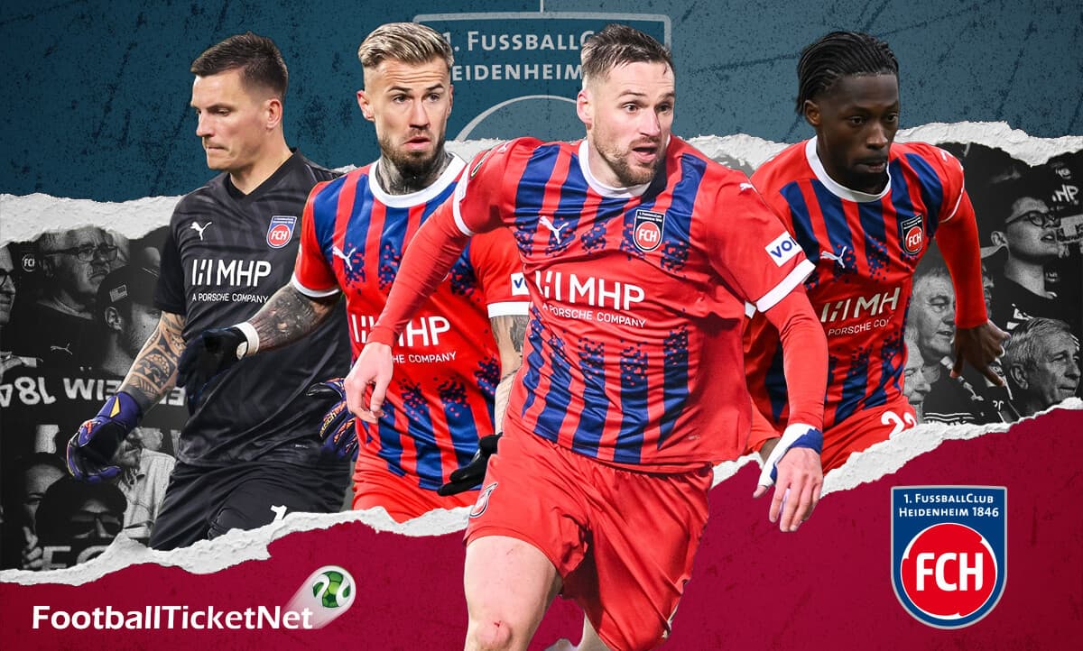 Stemning til en FC Heidenheim-fodboldkamp