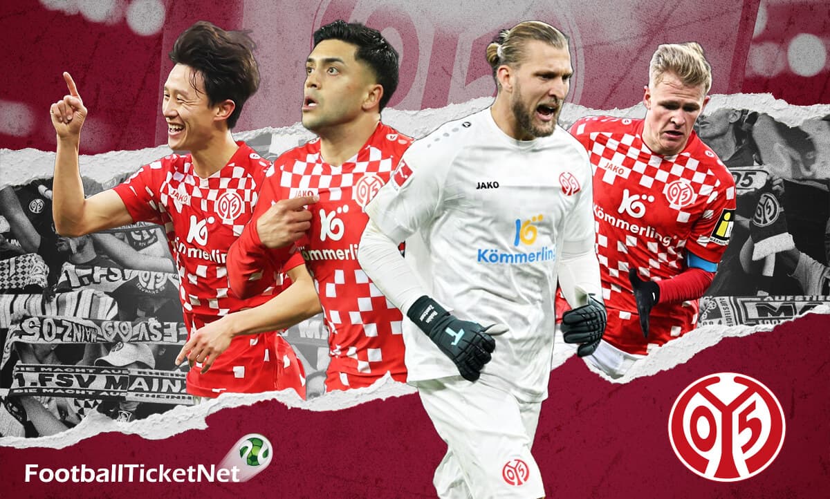 Stimmung beim Fußballspiel von FSV Mainz 05