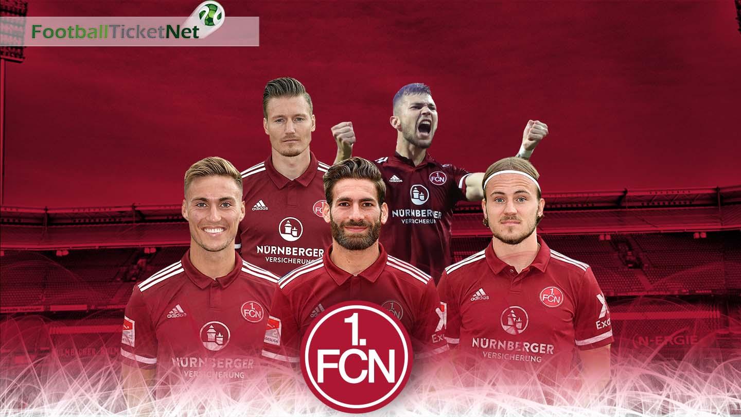 Stimmung beim Fußballspiel von FC Nürnberg