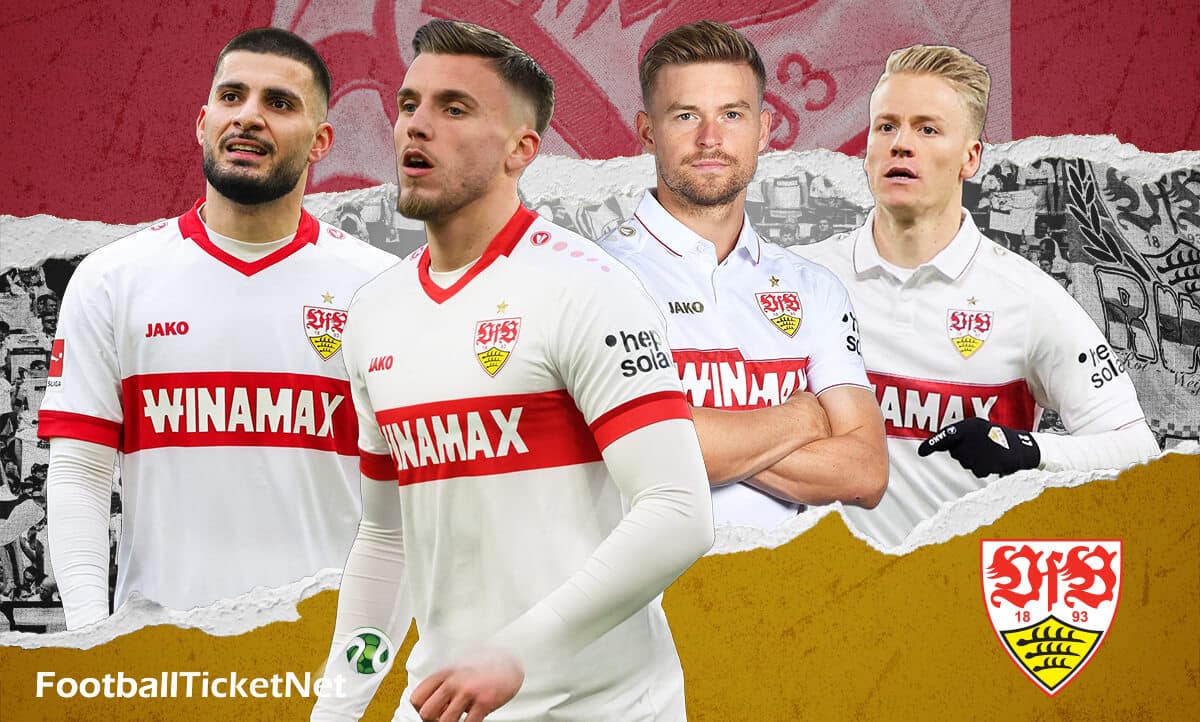 Stemning til en VfB Stuttgart-fodboldkamp