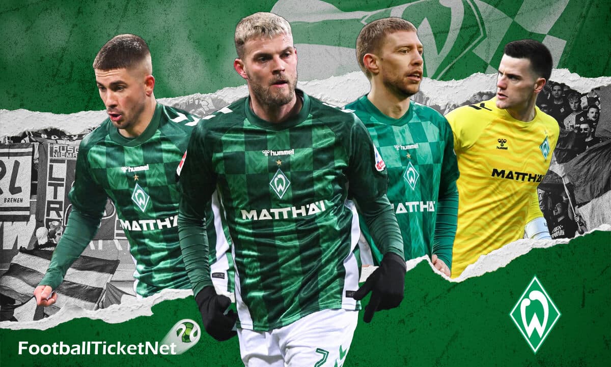 Stemning til en SV Werder Bremen-fodboldkamp