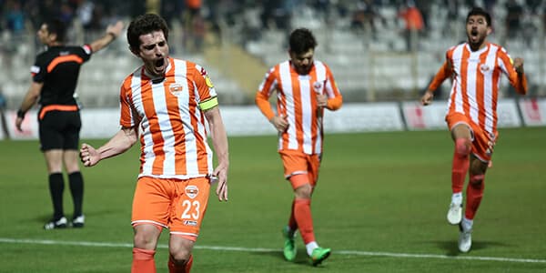 Adanaspor football match atmosphere