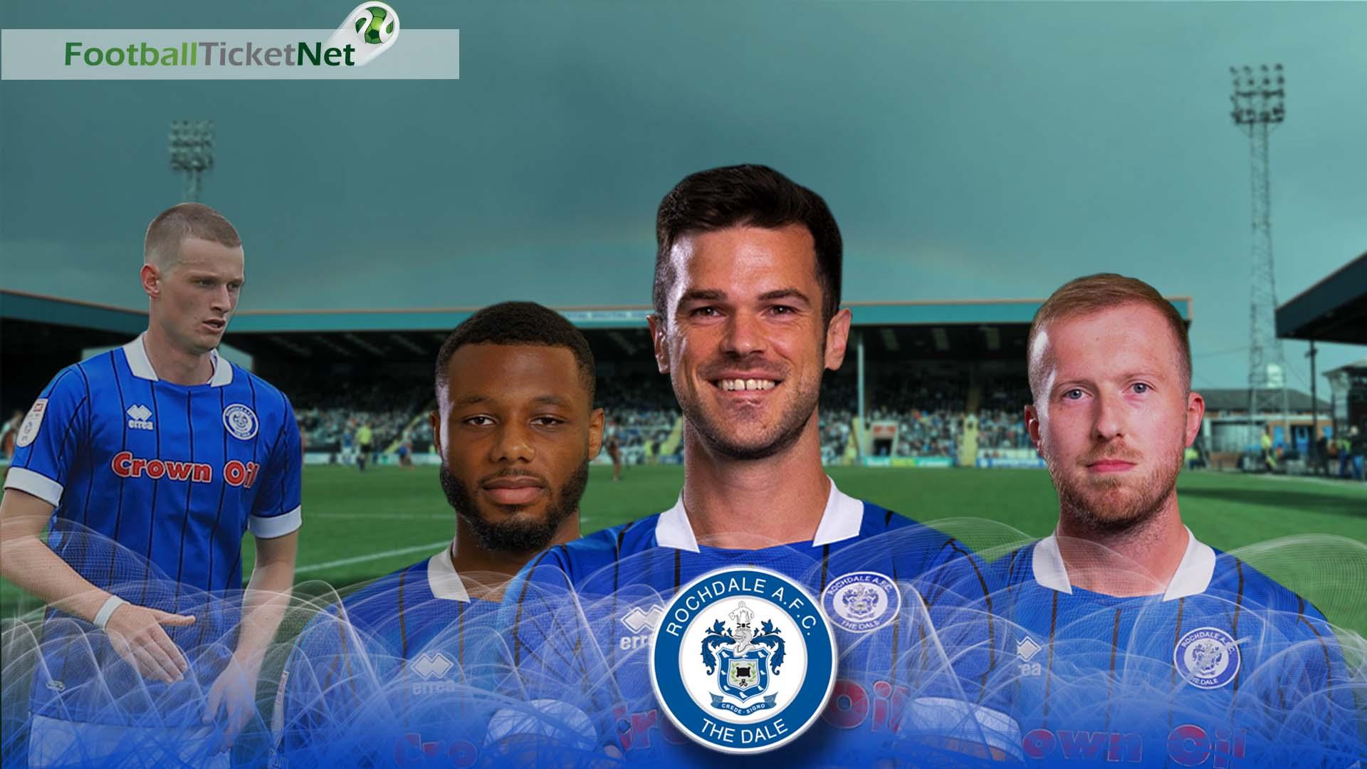 Rochdale football match atmosphere