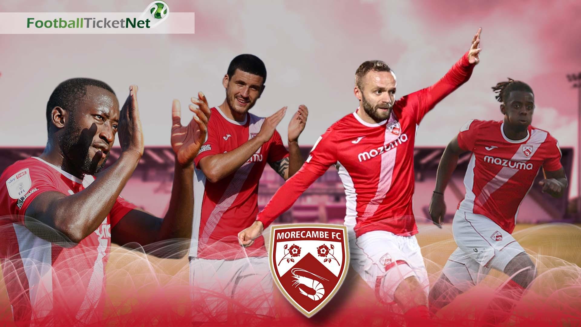 Morecambe football match atmosphere