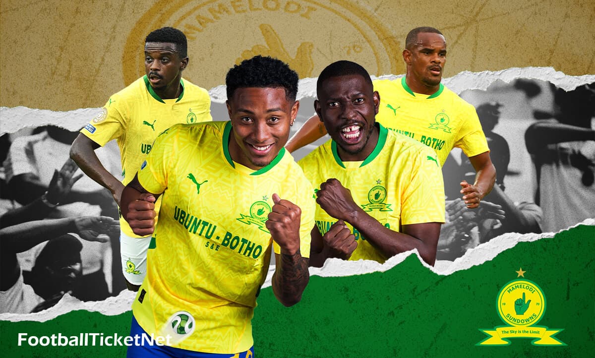 Mamelodi Sundowns football match atmosphere