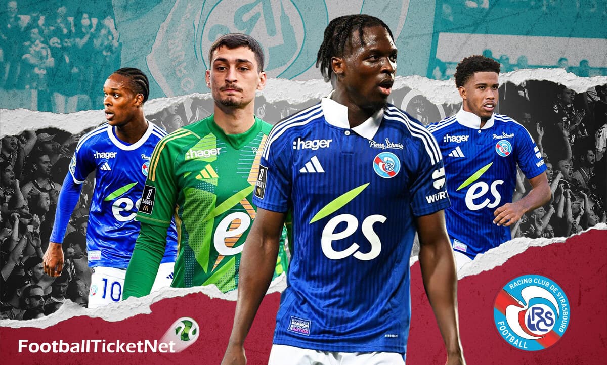 Stemning til en RC Strasbourg-fodboldkamp