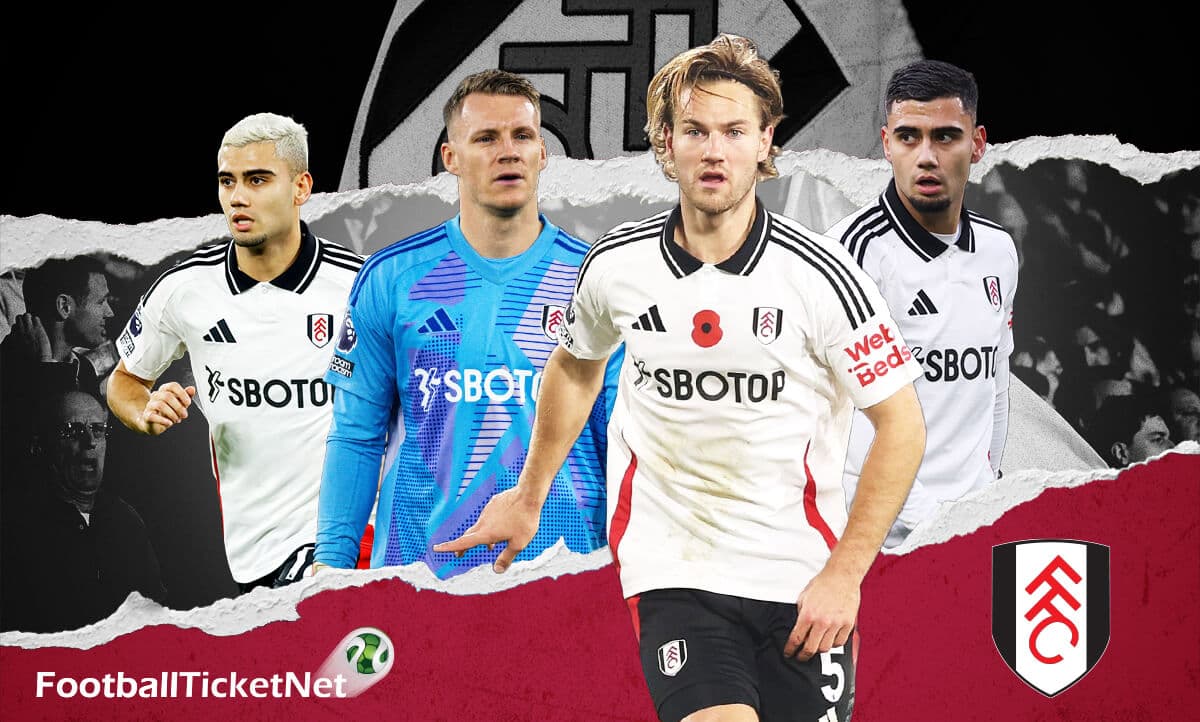 Ambiente en un partido de fútbol de Fulham