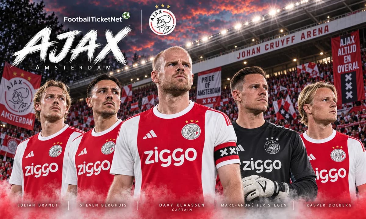 Ajax football match atmosphere