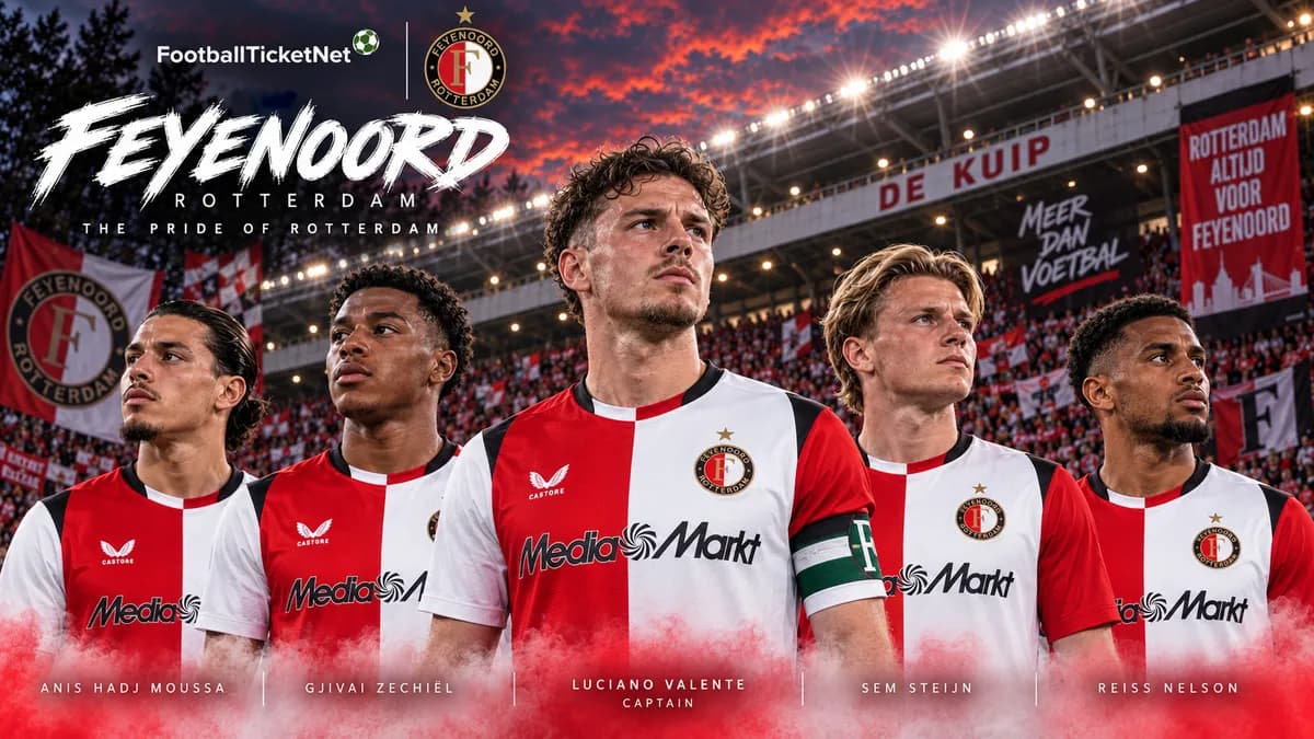 Feyenoord football match atmosphere
