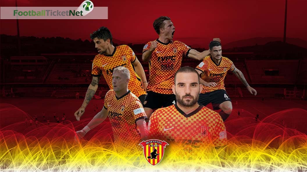 Benevento football match atmosphere
