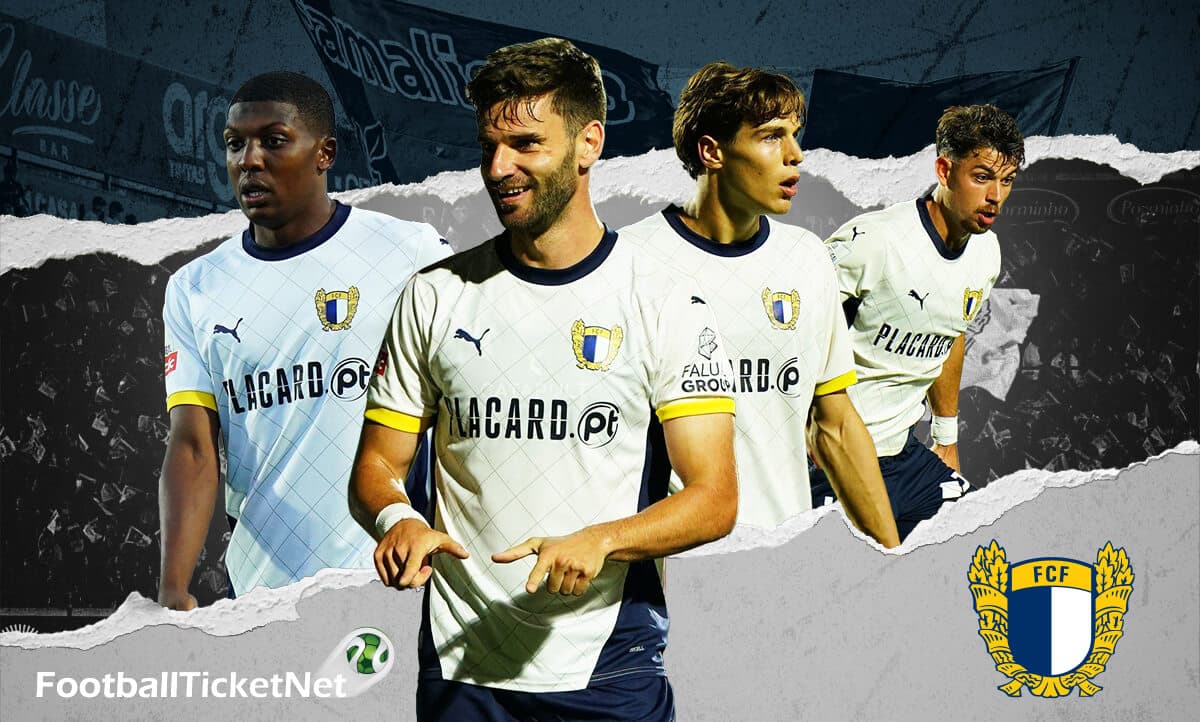 Stimmung beim Fußballspiel von FC Famalicão