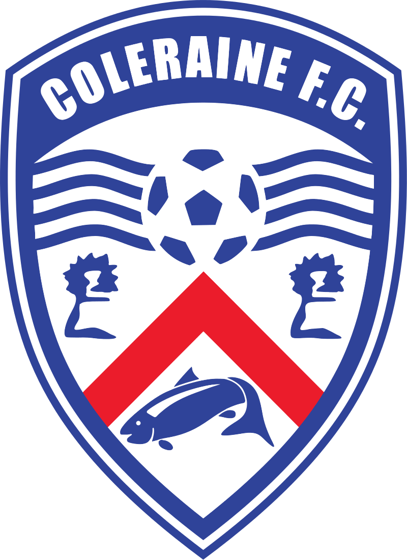 Coleraine FC football match atmosphere