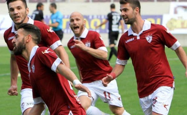 AEL FC football match atmosphere