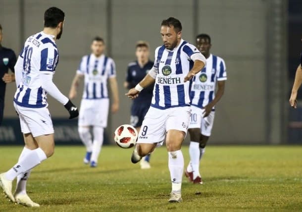 Apollon Smyrnis football match atmosphere