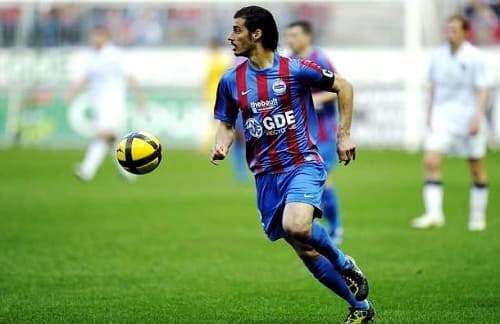 Caen football match atmosphere
