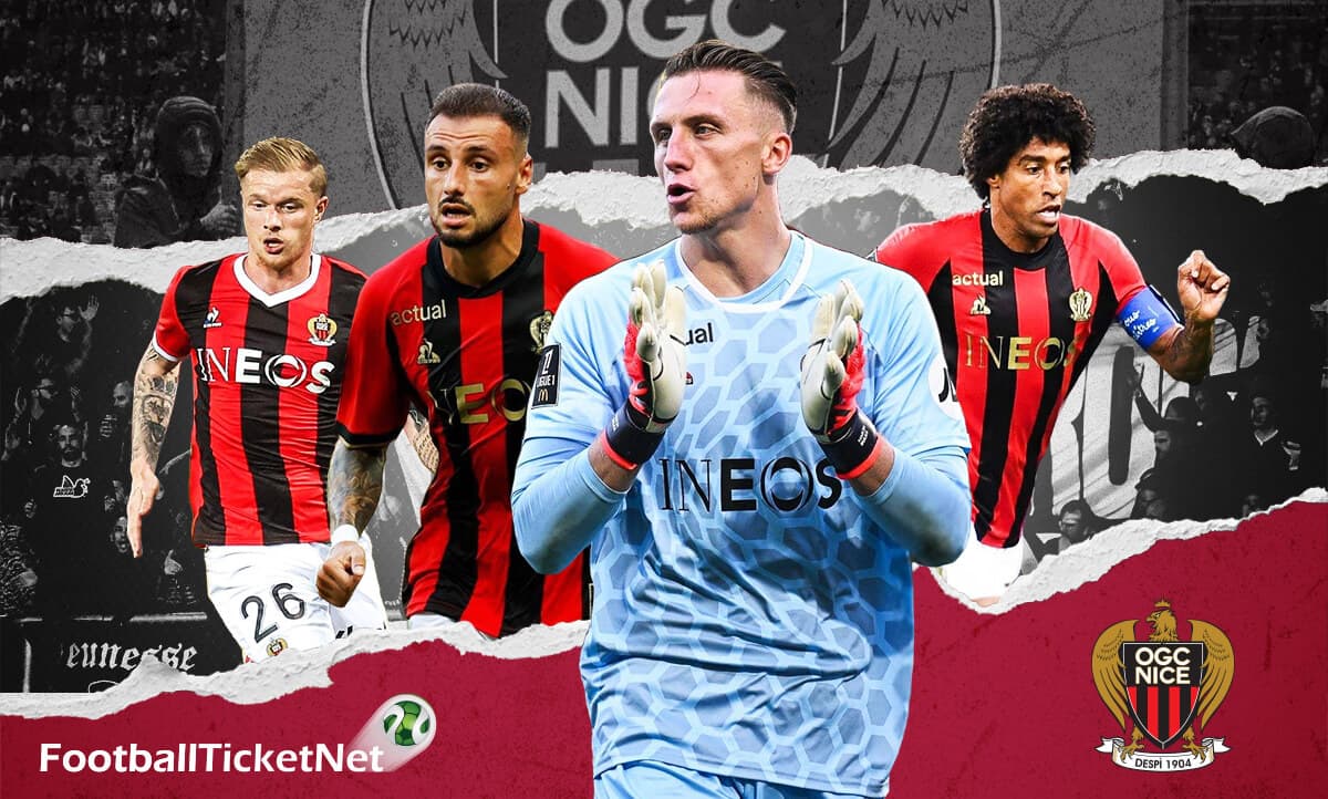 Stemning til en OGC Nice-fodboldkamp