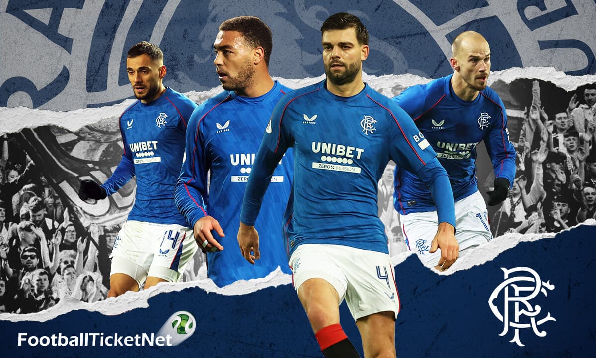 Ambiente en un partido de fútbol de Rangers