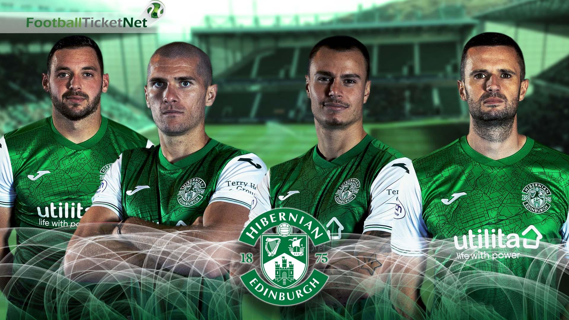 Hibernian football match atmosphere