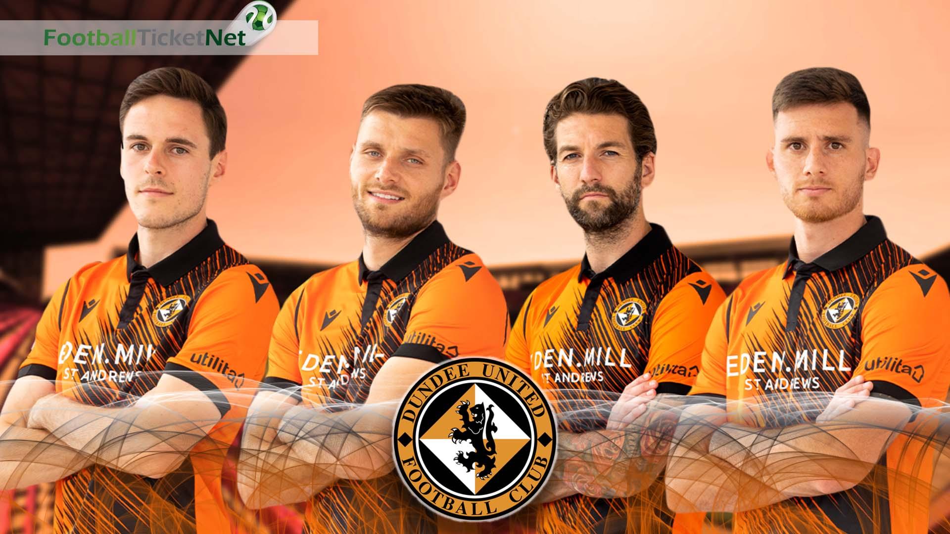 Stimmung beim Fußballspiel von Dundee United