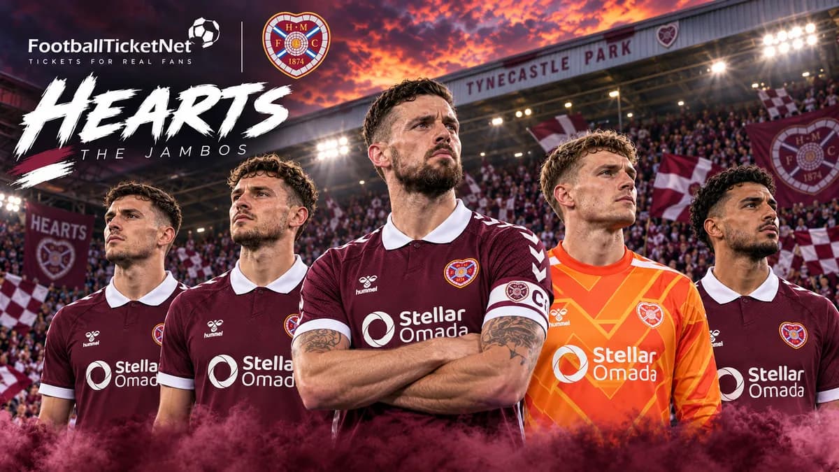 Hearts FC football match atmosphere