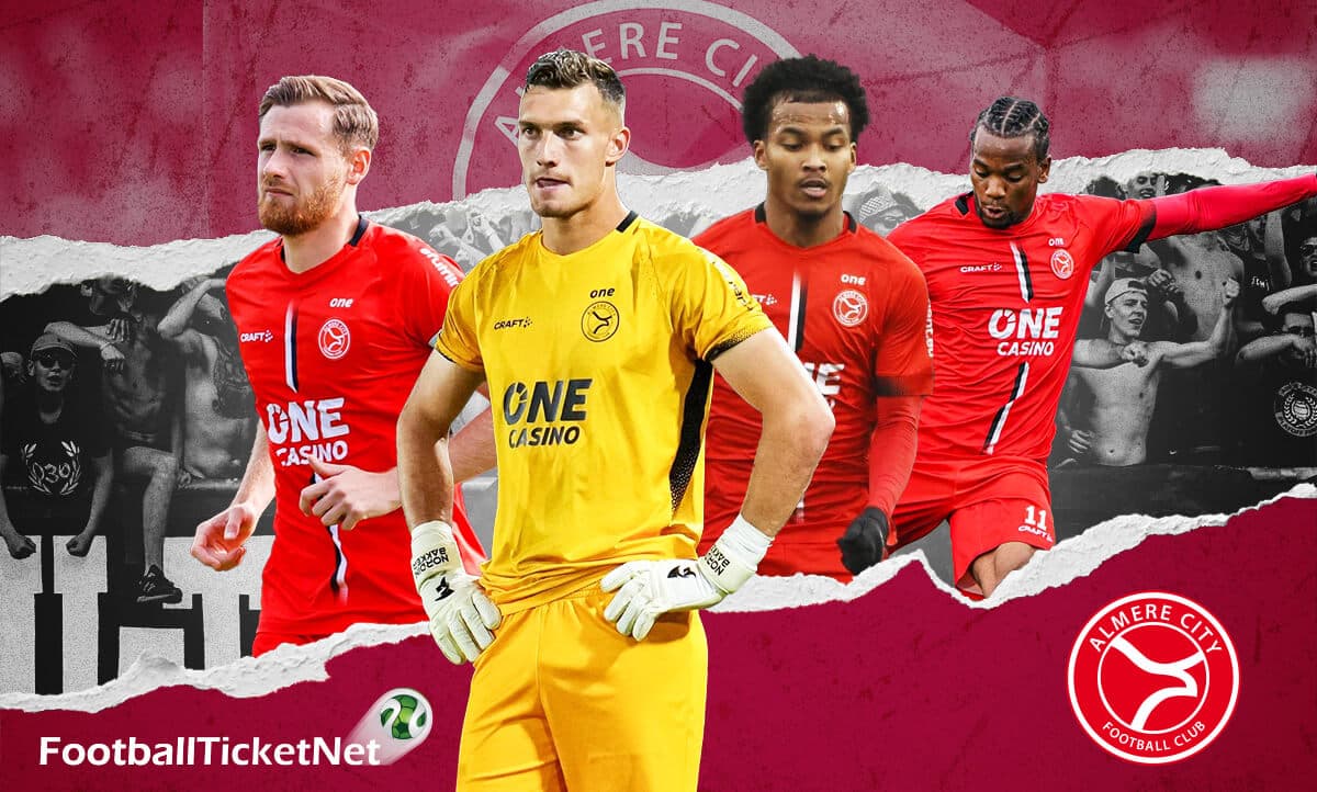 Stemning til en Almere City-fodboldkamp