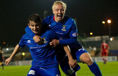 Inverness CT football match atmosphere