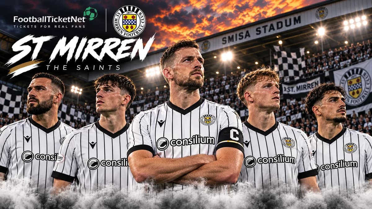 Stemning til en St Mirren-fodboldkamp