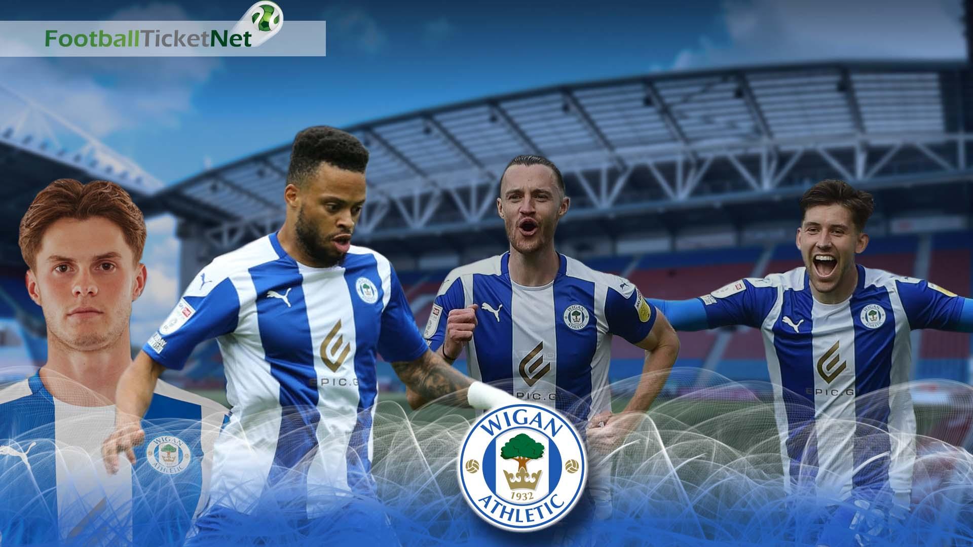 Wigan Athletic football match atmosphere
