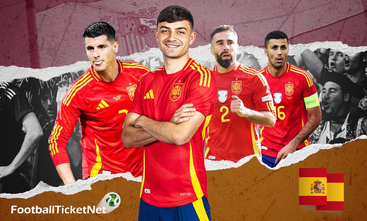 Spain football match atmosphere
